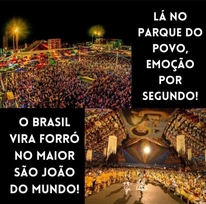 Apt 2 Km De Distancia Do Parque Do Povo Para O Maior Sao Joao Do Mundo Campina Grande Luaran gambar